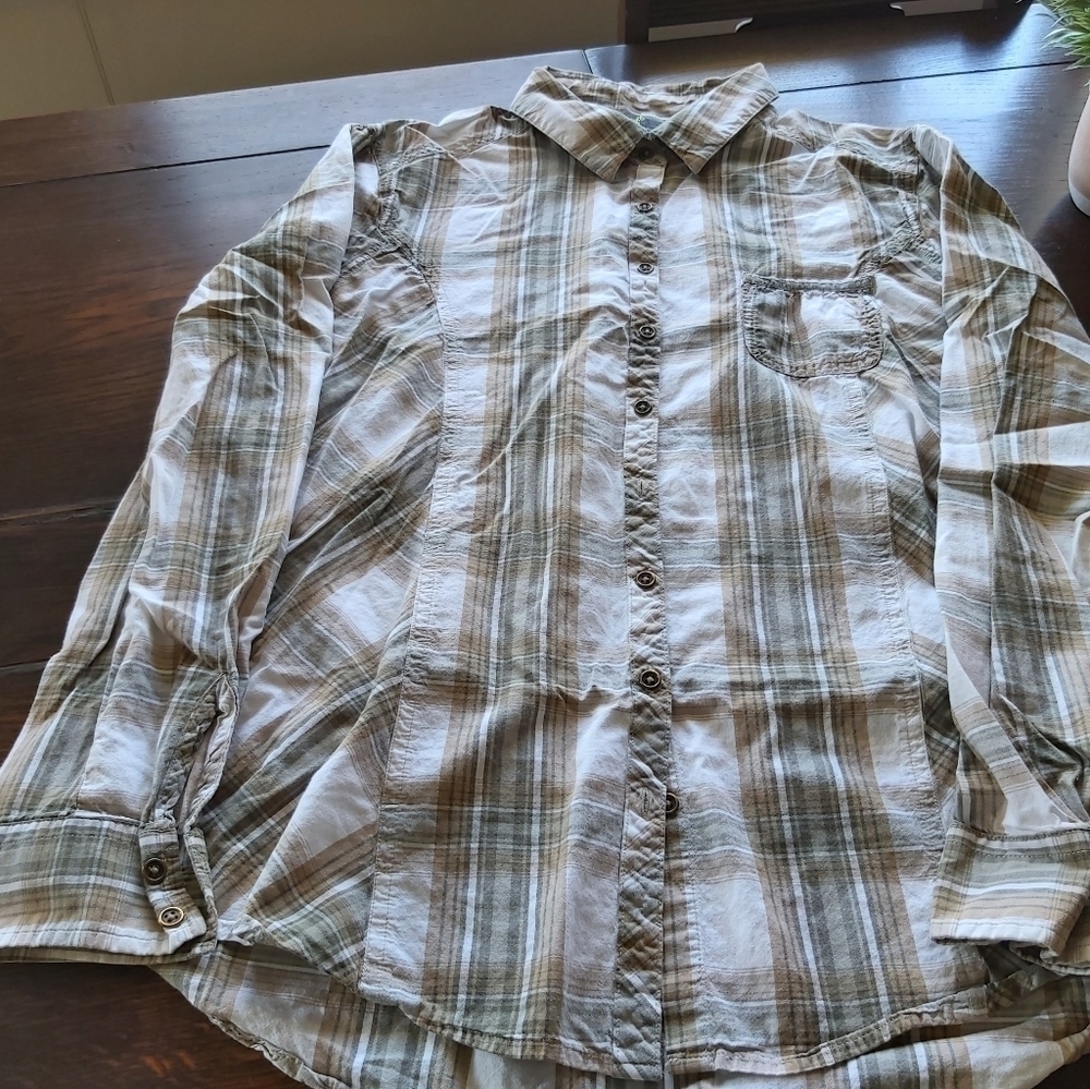 G21 plaid shirt //B3
